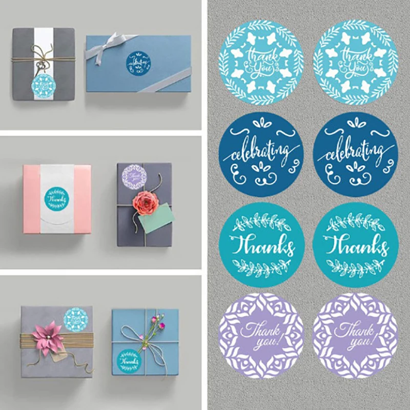 

1000 Labels Thank You Stickers Handmade Custom Sticker Scrapbooking For Gift