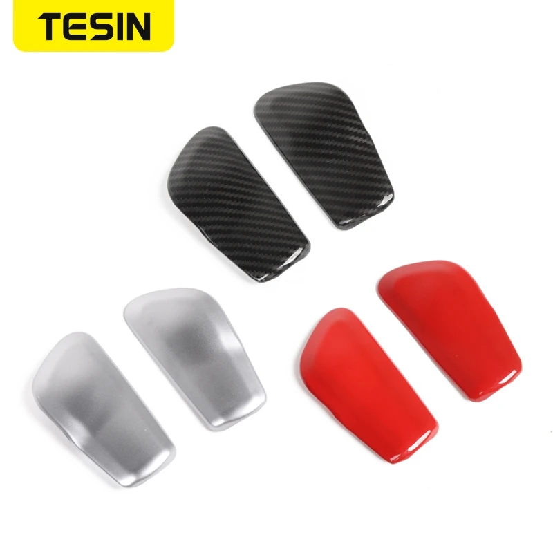 

TESIN ABS Interior Mouldings for Car Gear Shift Knob Shifter Decoration Stickers for Jeep Grand Cherokee 2017+ Car Accessories