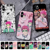 babaite the disastrous life of saiki k phone case for iphone 11 12 13 mini pro xs max 8 7 6 6s plus x 5s se 2020 xr case