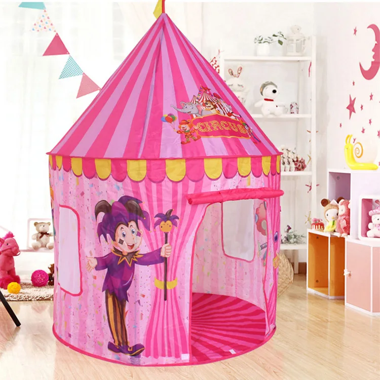 

akitoo Castle Play House Children's Toy Indoor Play House Tent #106