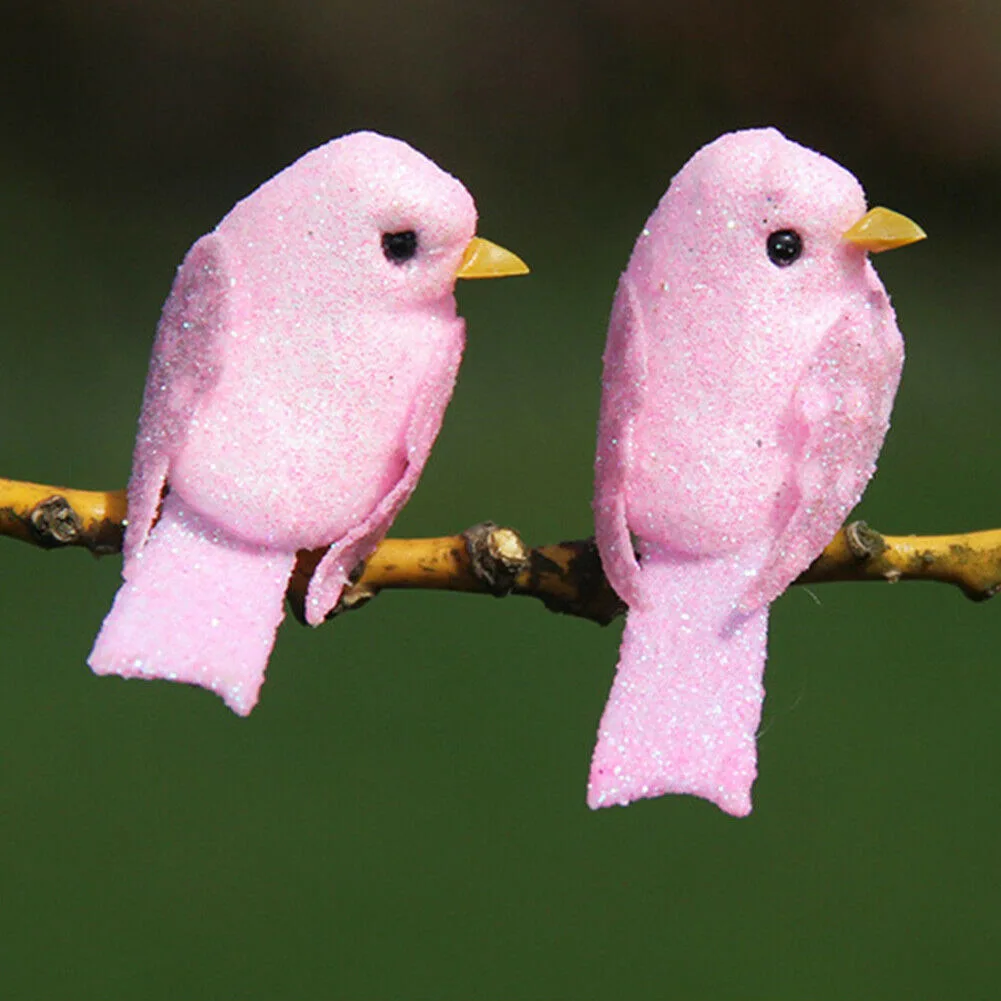 Украшение рождественской елки 12 шт Блеск для сада Искусственный Имитация пены