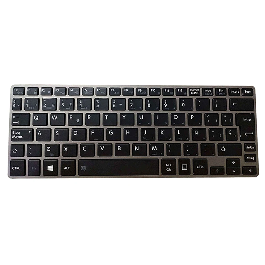 

Laptop Keyboard Spanish Keypad Part Black for Toshiba Portege Z30-A Z30-C Z30T-C Series Spanish P000588110 P000643120