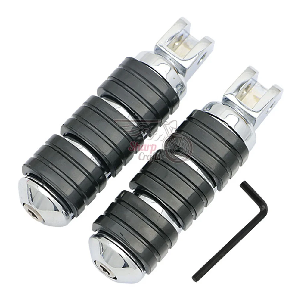 Аксессуары для мотоциклов переднего водителя резиновый коврик ножной подножки