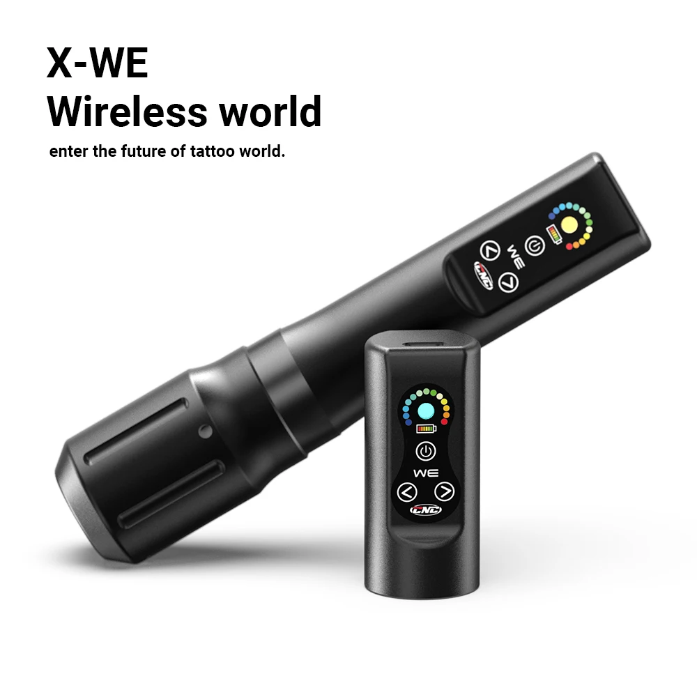 

Professional Tattoo Machine Wireless Tattoo Pen Machine Brushless Motor 900 MAh Lithium Battery Fast Charge Travel Portability