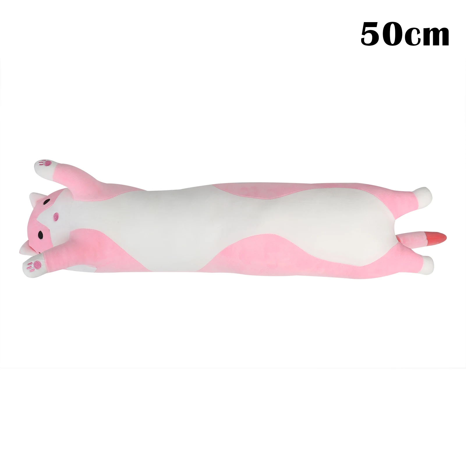 Мягкие игрушки 50/70/90 см длинная хлопковая кукла в форме милого кота удобная