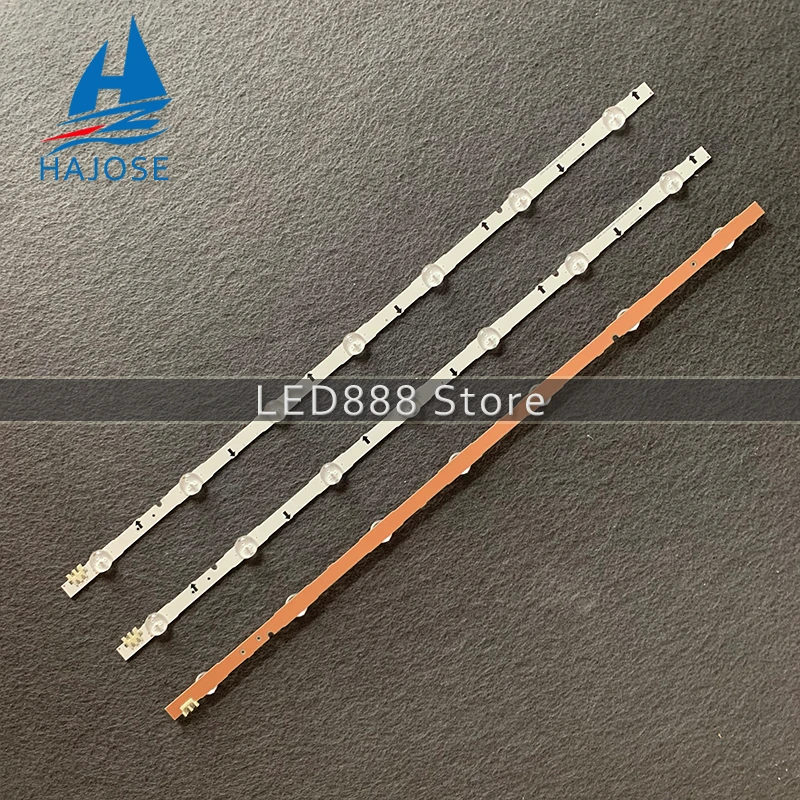 Оригинальный Новый 3 шт. 7 светодиодов 650 мм Светодиодная лента для подсветки
