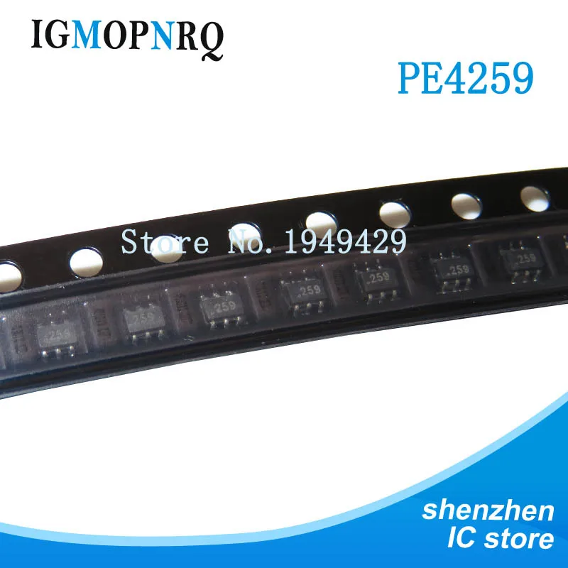 10 шт. выбор антенны PE4259 SC70-6 SOT23 SOT-363 RF-переключатель Новинка | Электронные