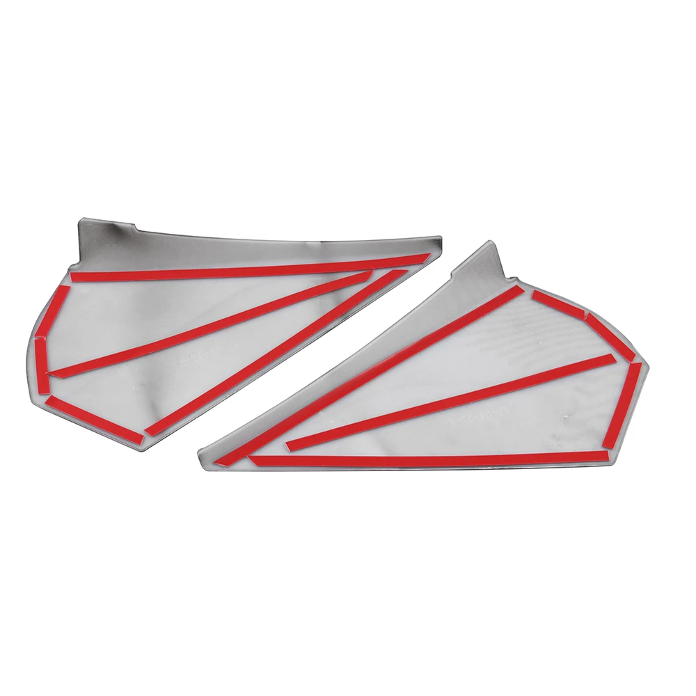 Накладка из углеродного волокна на заднее боковое окно треугольная для Toyota CHR 2018