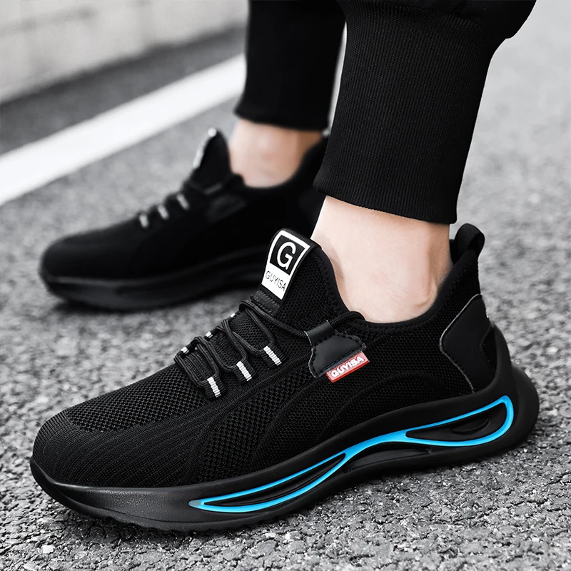 

2021 Work Safety Shoes Men With Steel Toe Cap Work Shoes Boots Indestructible Protective Shoes Lightweight Security Men Shoes