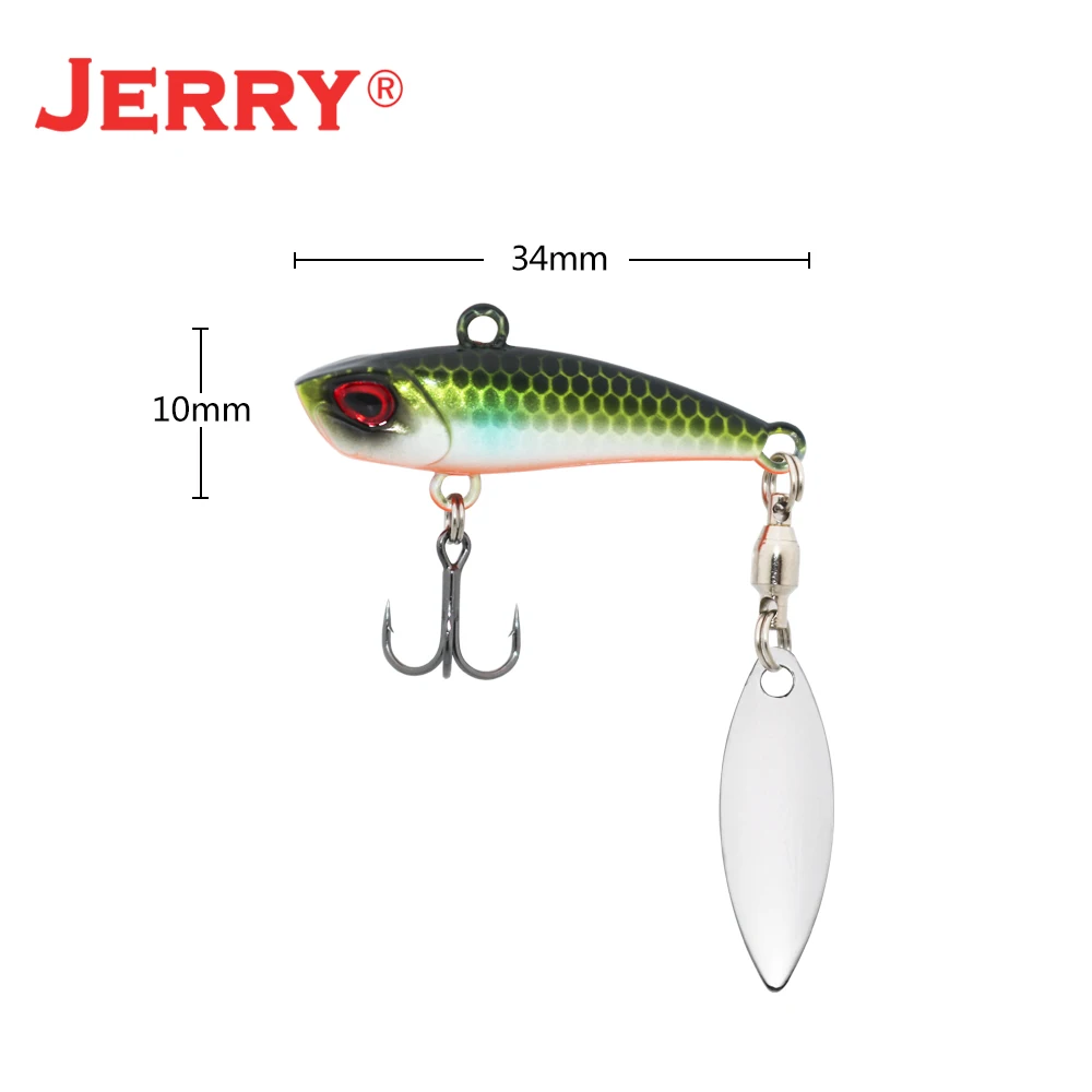 Металлическая Вибрирующая рыболовная приманка Jerry Reaper Тонущая металлическая из
