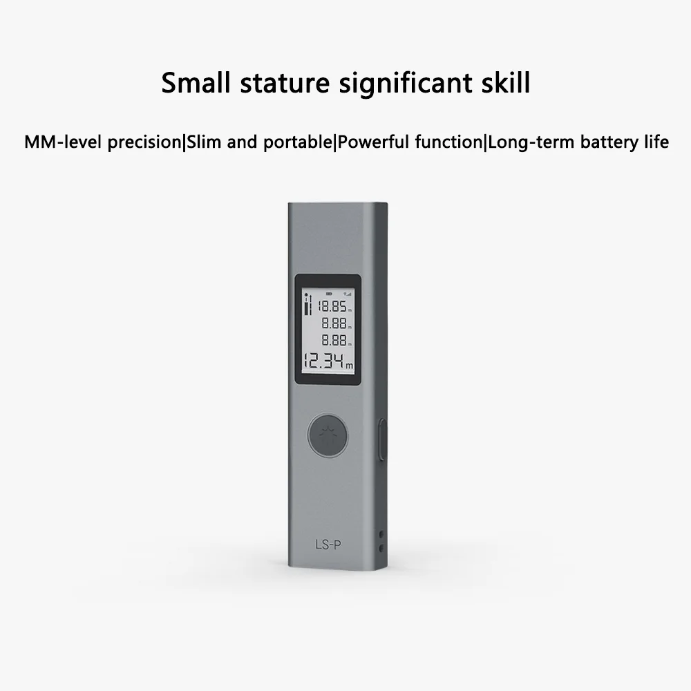 Мини лазерный дальномер DUKA ls p электронная линейка ручка измерительный