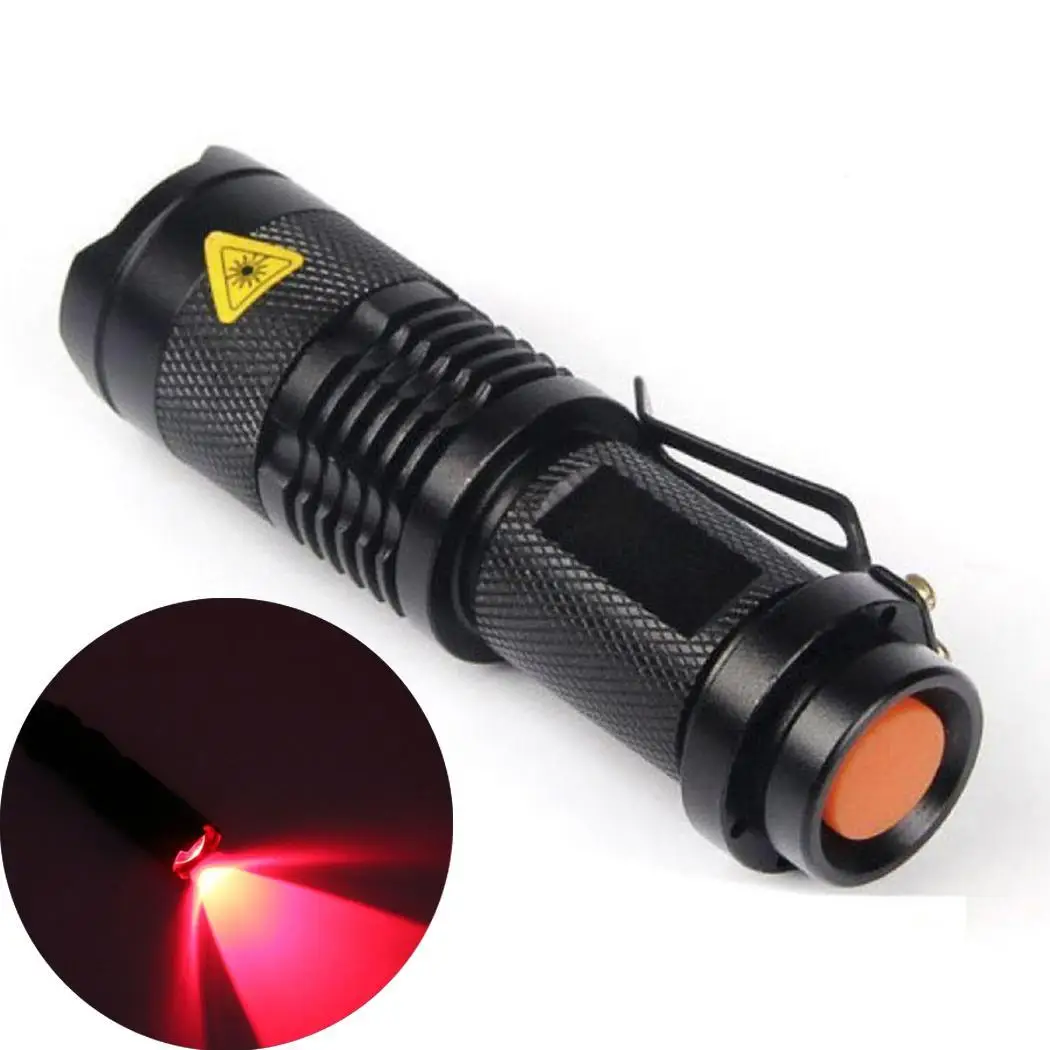 Новый масштабируемый светодиодный мини-фонарик с бликами на открытом воздухе