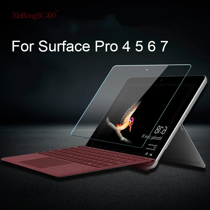 Закаленное стекло для Microsoft Surface 3 Pro 4 5 6 7 12 Go 2 10 1 Защитная пленка планшета|Защитные