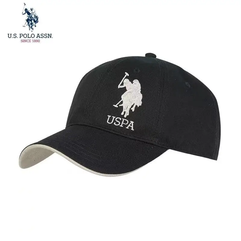 

2021 POLO hat Trend Unisex American Casual Sun Hat Baseball hat Men's Women's Sports Cap Adjustable Hip Hop Sun Hat gorra polo