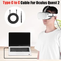 35m link cable for oculus quest 12pico neo 3 usb 3 1 type c link cable type c to c data transfer quick for vr glasses