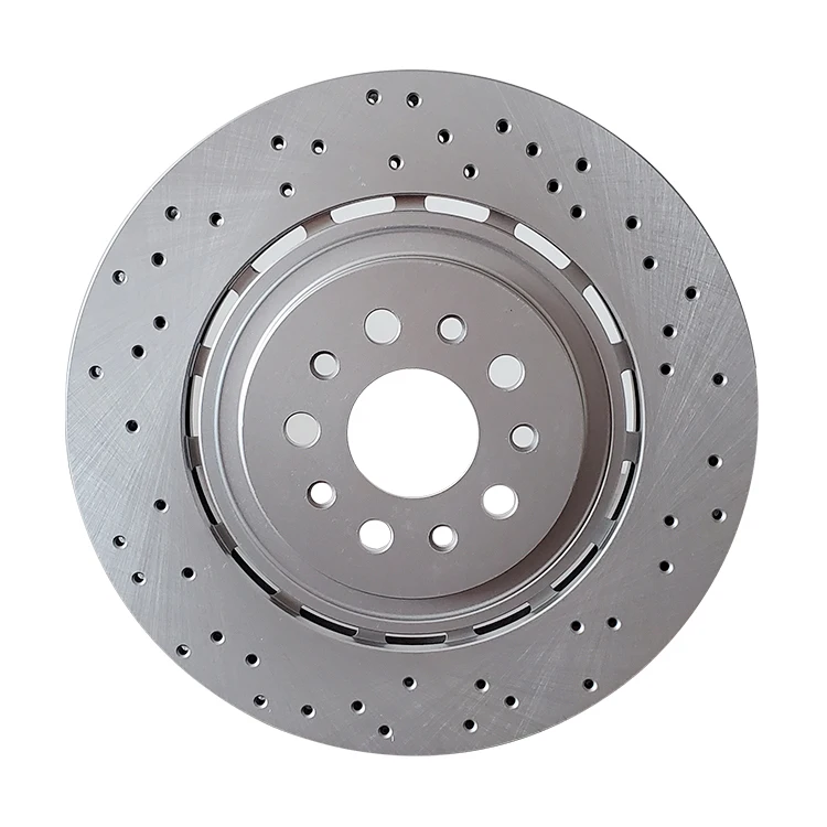 

345mm drilled slotted front brake disc for GHIBLI V6 3.0 673003970