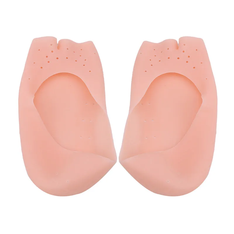 

1Pair Of 2021 New Invisible non-slip Breathable Casual Open Toe Boat Socks crack-proof Toe Socks Open Toe Socks