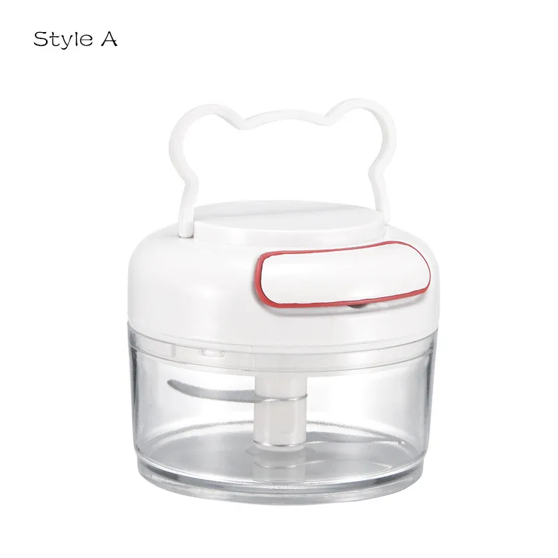 grinder chopper pull string food chopper high speed vegetable twist shredder manual meat garlic cutter kitchen gadget free global shipping