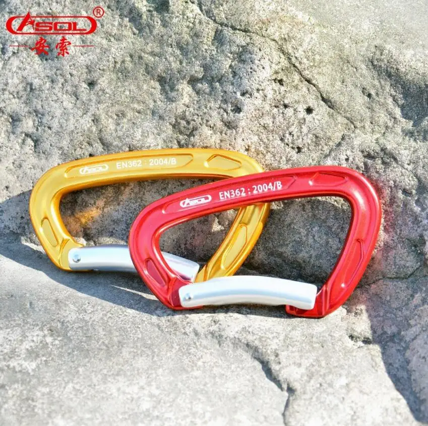 

ASOL Carabiner rock climbing Rock Super Tech Keylock Carabiner