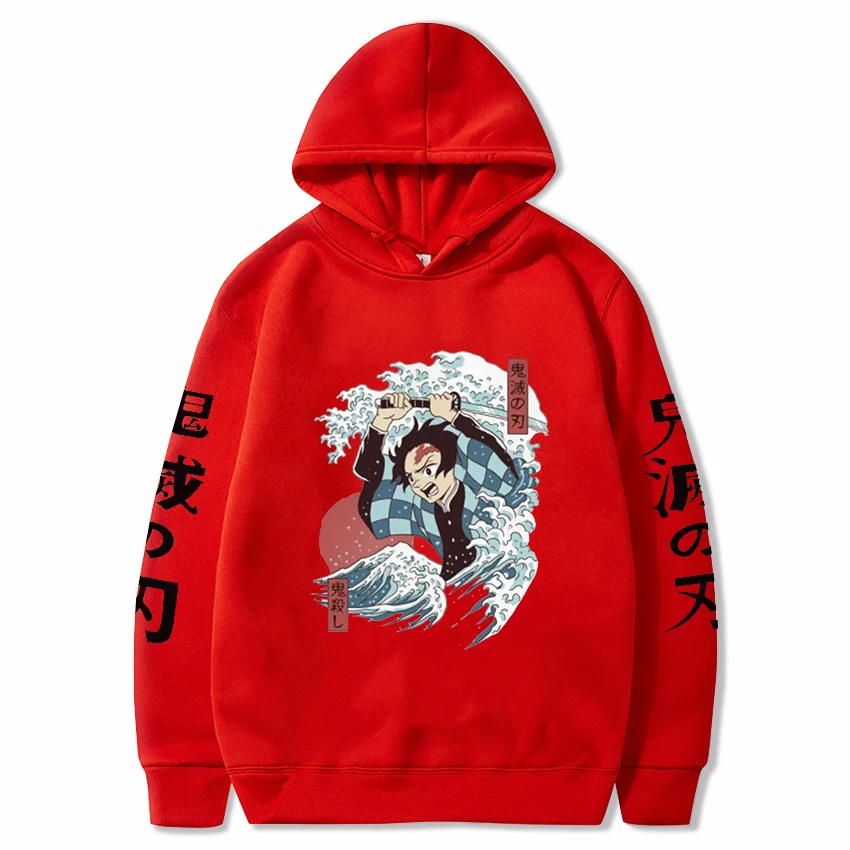 Sudadera con capucha de manga larga para ni&ntilde;os y ni&ntilde;as, ropa informal de primavera y oto&ntilde;o con estampado de Devil Slayer-4