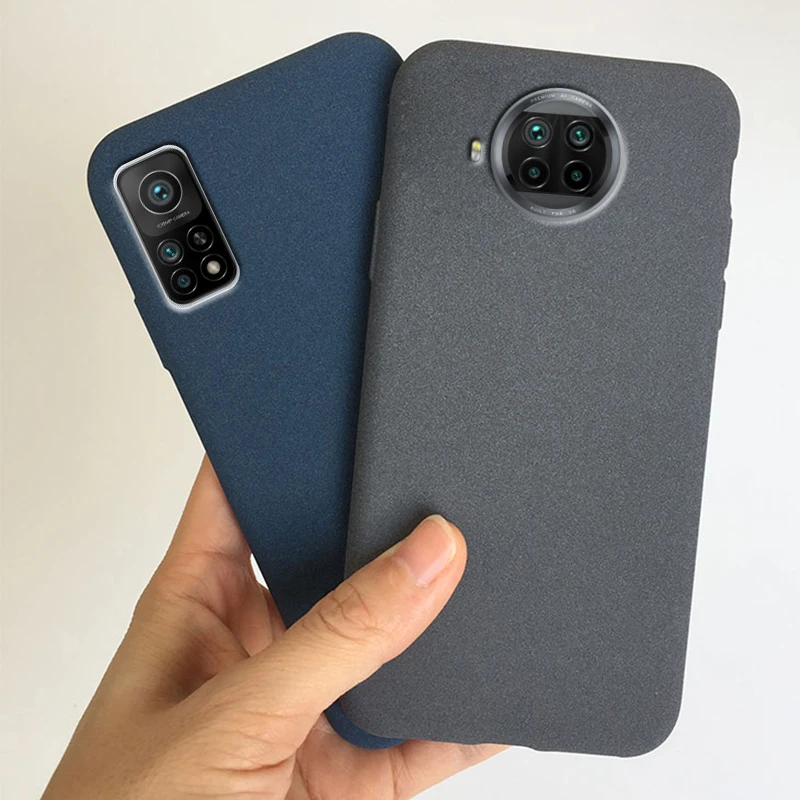 

Matte Ultra Thin Sandstone Case On For Xiaomi Mi 10T Lite Pro Mi 11 10 T Pro Lite Mi11 Mi10 T Pro Soft Tpu Back Cover Capa Coque