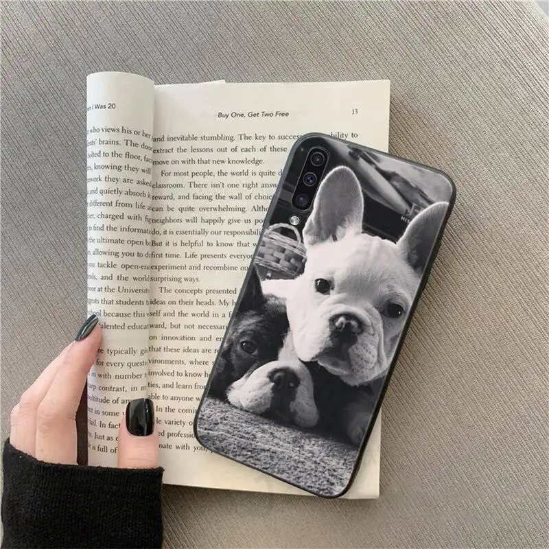 

French Bulldog cute animal Phone Case For Samsung galaxy A S note 10 7 8 9 20 30 31 40 50 51 70 71 21 s ultra plus