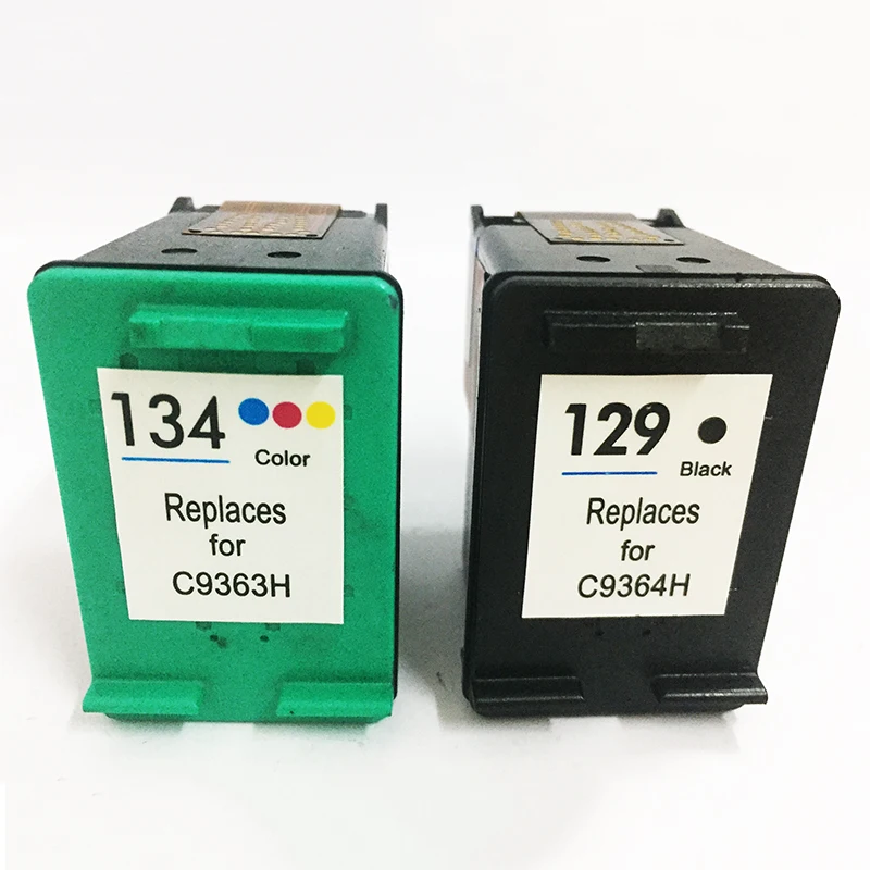 Совместимый чернильный картридж Vilaxh 129 134 для HP принтера Deskjet 6940 5943 5940 D4145 D4155 D41603|ink