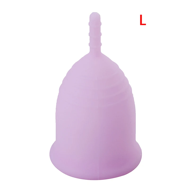 S/L Size Silicone Menstrual Cup For Women Feminine Hygiene Medical Cup Menstrual Reusable Lady Cup Menstrual Pads
