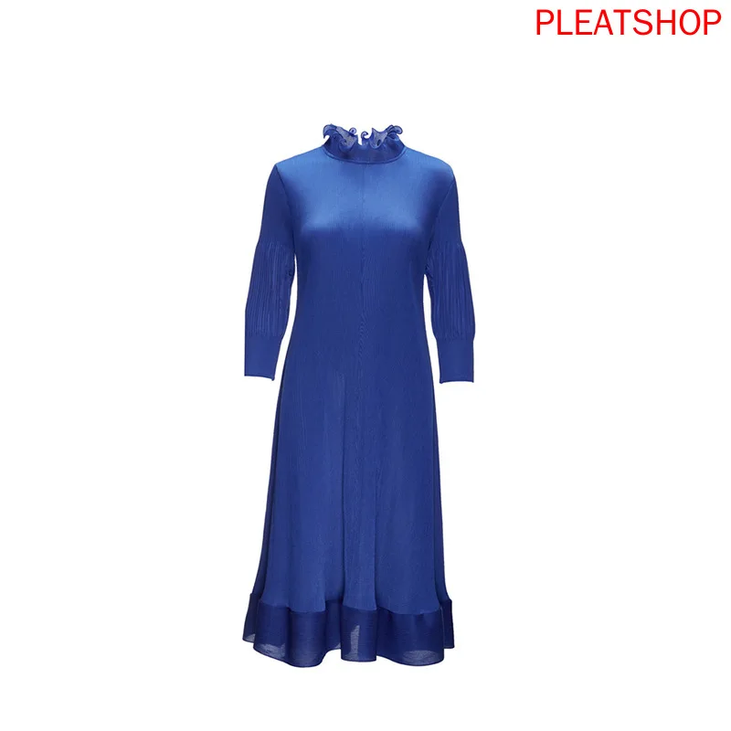 Женское облегающее платье MIYAKE летнее в европейском и американском стиле с