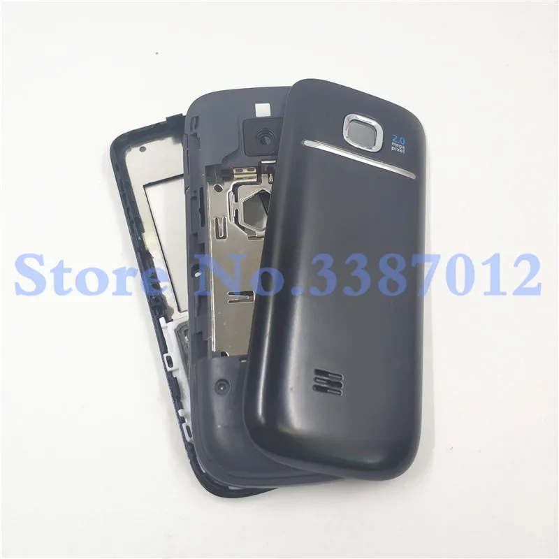 10 шт./лот новый полный Чехол для корпуса телефона + английская клавиатура Nokia 2730