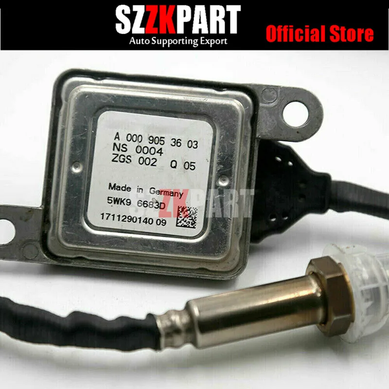 

0009053603 Nox sensor A0009053603 fit for MERCEDES-BENZ W205 W166 W176 GLE350/400 ML350 A180 C220 BlueTEC 5WK9 6683D 5WK96683D