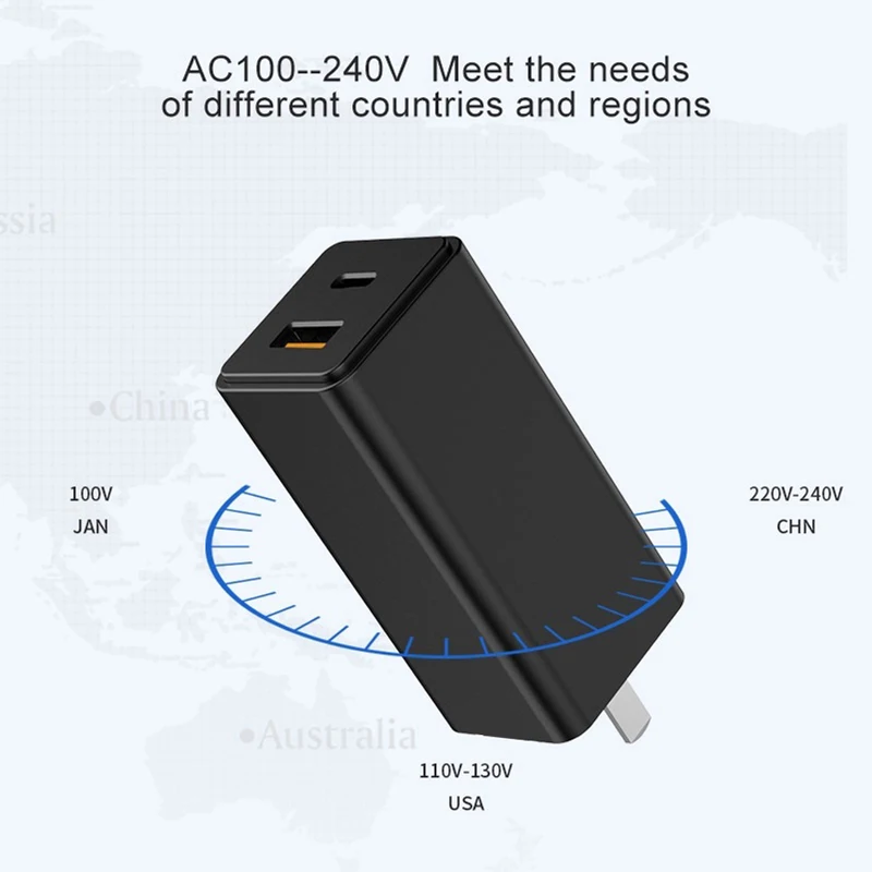 USB C GaN зарядное устройство для телефона PD 3 0 iPhone 11 Pro быстрая зарядка AFC FCP SCP QC3.0 Samsung