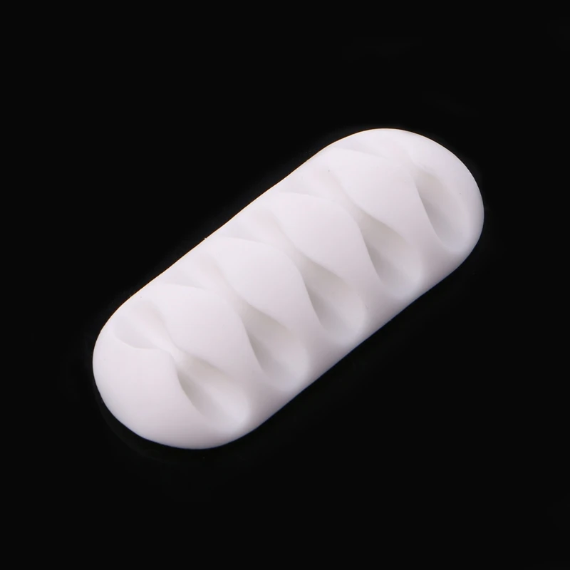 Органайзер для шнура настенный Настольный держатель кабеля зарядка через USB