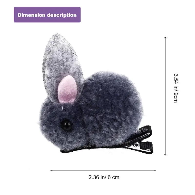 10 шт. пасхальные яйца повязка на голову плюшевые заколка для волос в виде кролика