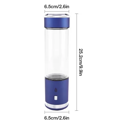 400ml SPE/PEM Hydrogen Rich Water Bottle Alkaline and Oxygen Separation Ionizer Generator Anti-Aging Rechargeable Cup | Бытовая техника