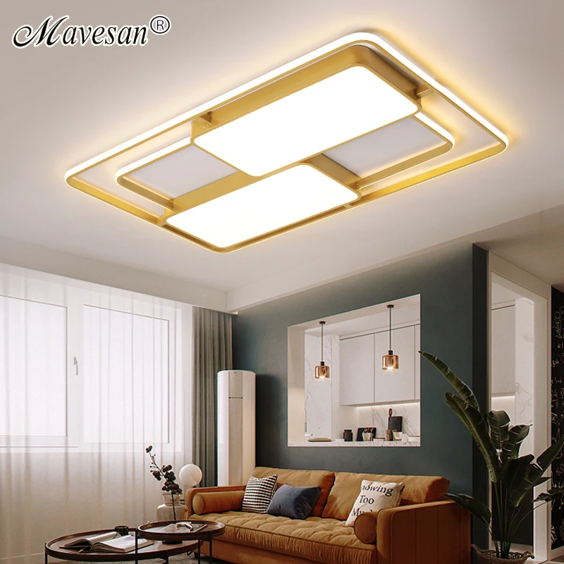 

LED Ceiling Lamp With Remote Control Lighting For Dining Room Foyer Bedroom Kitchen Bar For AC90-260V Fixture Candeeiro De Teto