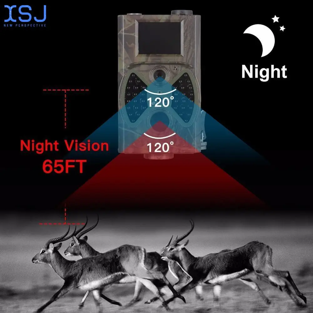 

Hc300A 1080P Hd Infrared Hunting Camera Outdoor Yard Surveillance Camera Waterproof Camera