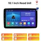 Автомагнитола 1 Din, 4G, 10,1 дюйма, мультимедийный проигрыватель, GPS-навигация