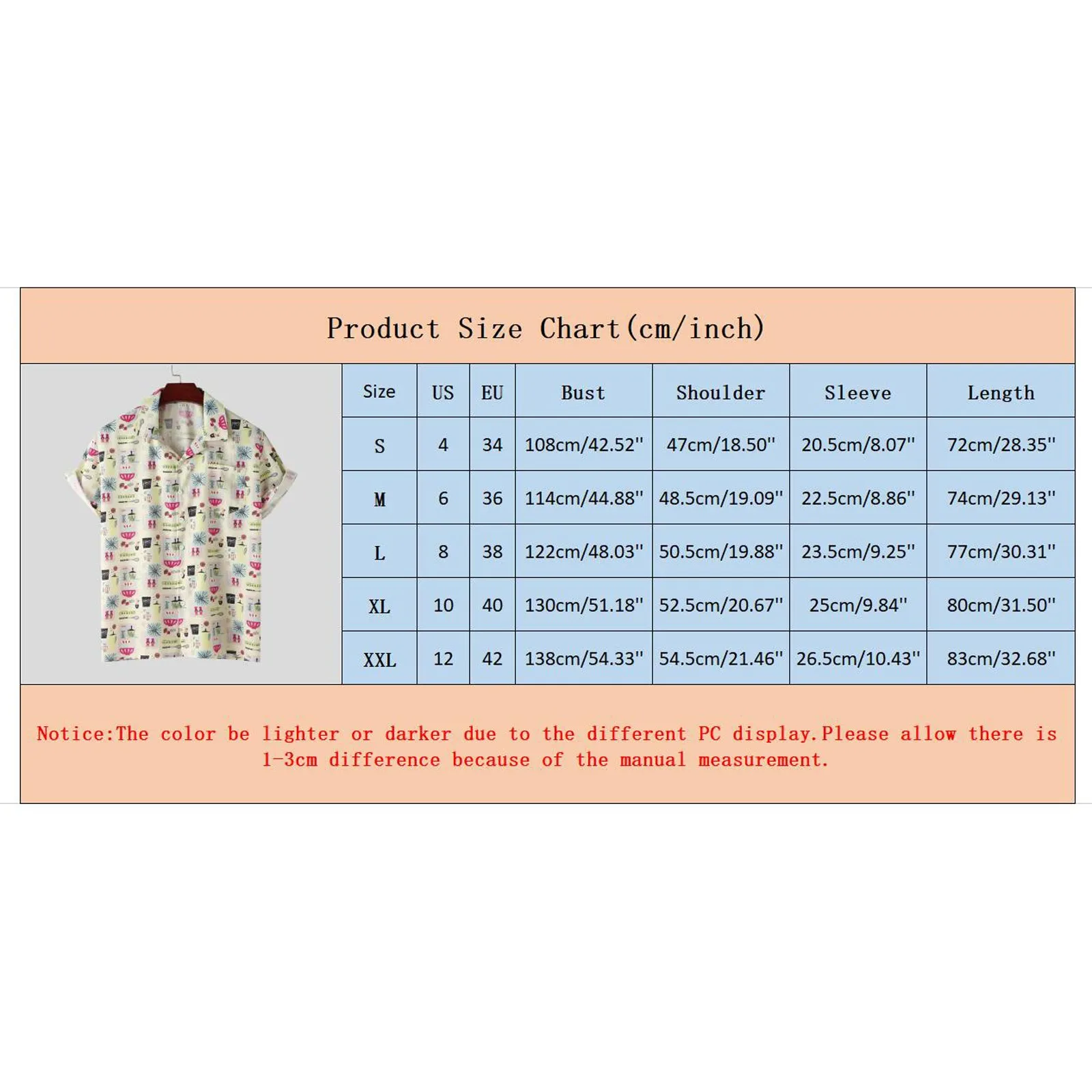 

Harajuku Shirt Men's Plus Size Chemise Homme Printed Casual Oversized Shirt Floral Short-sleeved Hawaiian Button Up Shirt