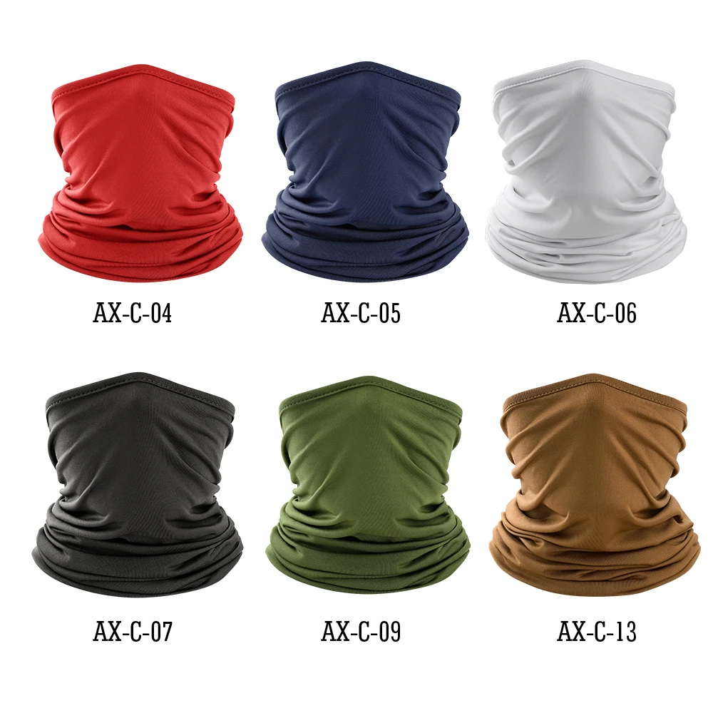 

Lightweight Thin Neck Gaiter Face Mask Windproof Motorcycle Tubular Scarf Balaclava Fishing Skiing Snowboard Bandana Men Women