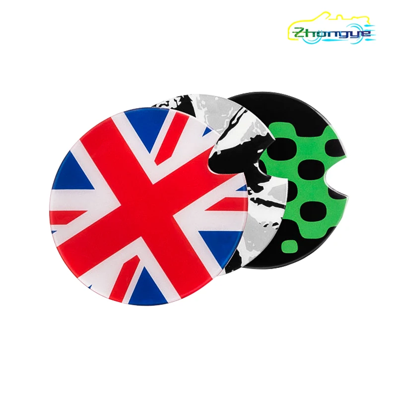 

Fuel Tank Cap Decorative Anti-Scratch Sticker Decal For BMW MINI Cooper ONE R55 R56 F55 F56 F57 Car Exterior Protection Film