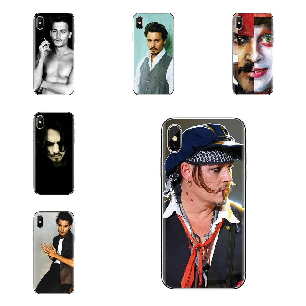 Пираты Карибского моря Джонни Деппом Jack для iPhone XS Max XR X 4 4S 5 5S 5C SE 6 6S 7 8 плюс samsung Galaxy