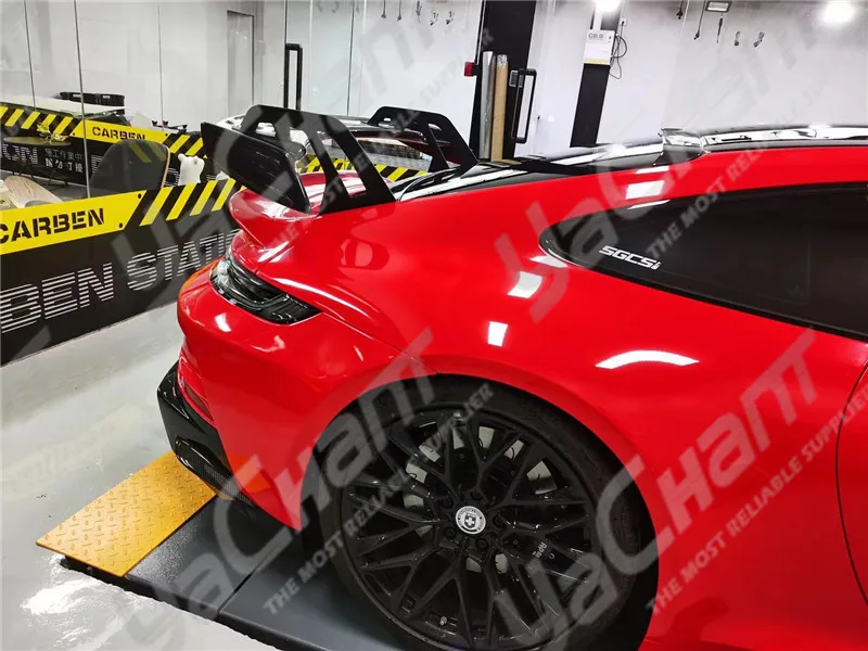 Стайлинг автомобиля GT3 стиль GT Wing подходит для 2019-2021 911 992,1 Carrera & S & 4 & 4S GT Wing Dry Cabron & part отделка из углеродного волокна (art.: 3920b81024ebd) - 3920b81024ebd