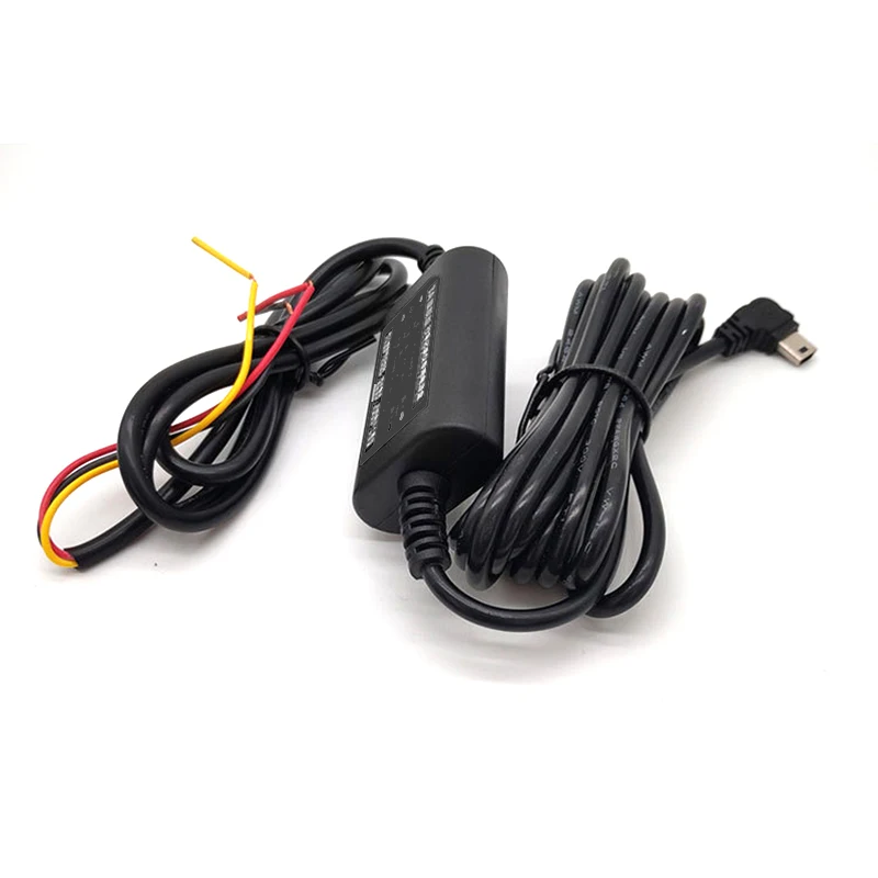Bluavido 5 V 2.5A USB 2 0 OBD Buck Line 24 часа мониторинг парковки бесперебойный источник питания