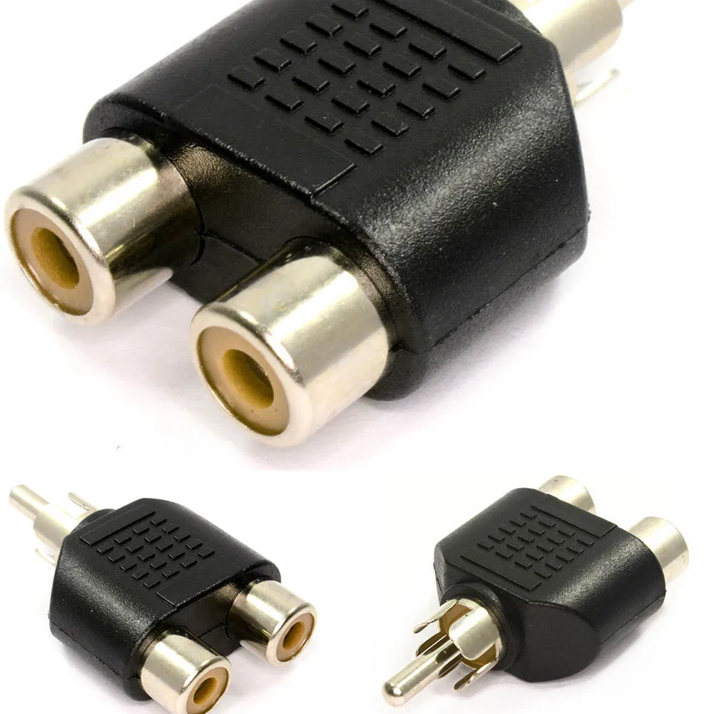 Переходник-разветвитель для Y-разъема RCA аудио и видео | Электроника