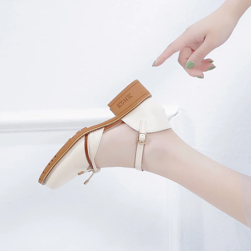 

Fashion Womens Shoes 2021 Clear Heels Female Sandal Espadrilles Platform Med All-Match Luxury Girls High Block Comfort Closed Su