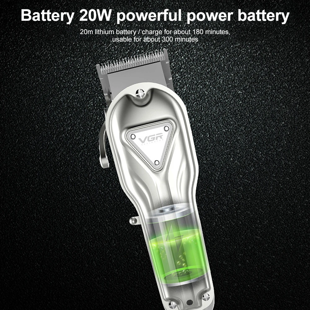 

Electric hair clipper professional hair clipper oil head electric clipper all metal Available in two colors