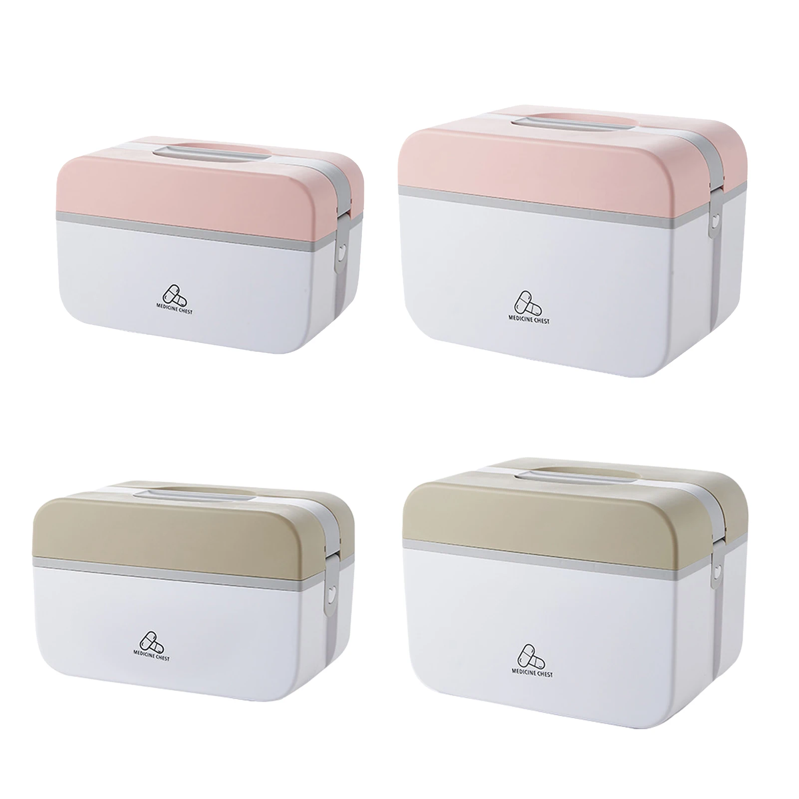 

Free Shipping Medicine Storage Box Foldable Safe Portable Medicine Organizer Pill Box Splitters Pill Storage Organizer Container