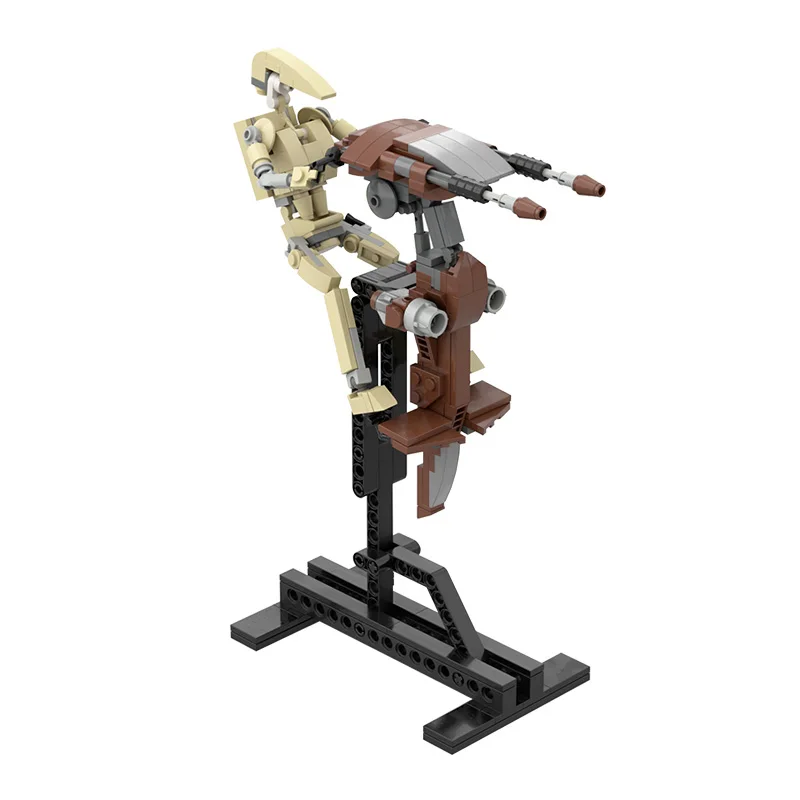 

MOC-65633 Bricks Soldieral Robot Space Wars Cavalry Aerial Platform DIY Model Building Block Toys DIY Educational Children Gifts