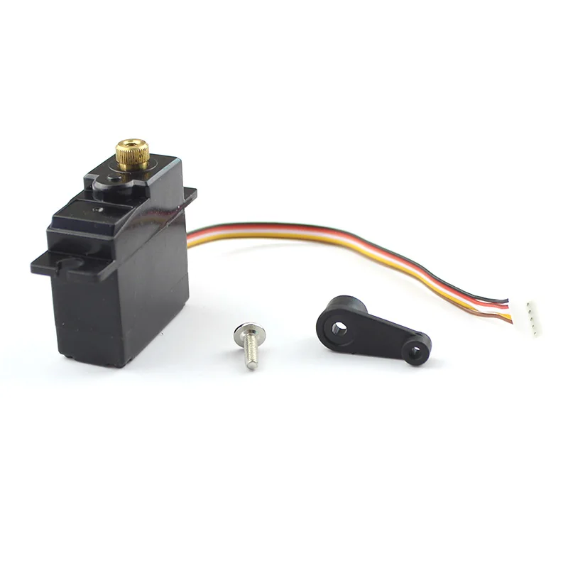 Обновленный металлический сервопривод с 5 проводами запчасти для WLTOYS 144001 1/14